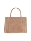 NANCY GONZALEZ MEDIUM CROCODILE LEATHER TOTE,0400012206130