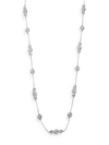 JOHN HARDY CLASSIC CHAIN STERLING SILVER STATION NECKLACE,0493246004176