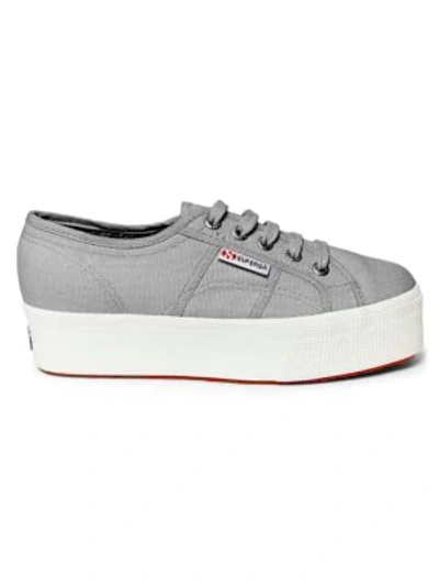 Superga Cuto Canvas Sneakers In Grey