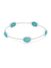 IPPOLITA TURQUOISE AND STERLING SILVER BRACELET,0400088875237