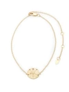 SAKS FIFTH AVENUE 14K YELLOW GOLD ADJUSTABLE ANKLET,0400097360936