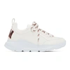 Msgm Bold Logo Sneakers In 01 White