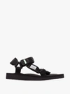 SUICOKE BLACK DEPA-CAB STRAP SANDALS,OG022CabDEPACab14571688