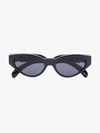 VERSACE BLACK MEDUSA CAT EYE SUNGLASSES,0PS03QS15186585