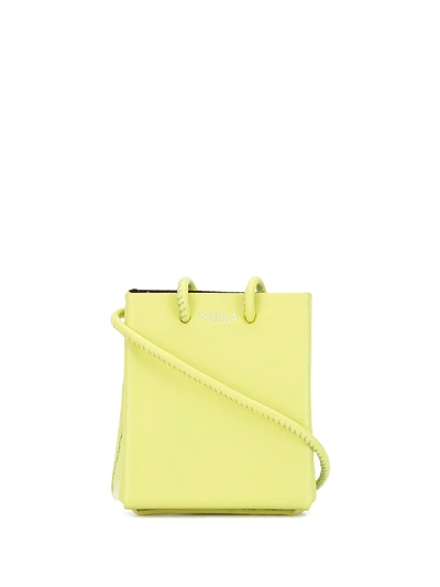 Medea Mini Neck-strap Bag In Green