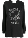 ALBERTA FERRETTI PISCES CRYSTAL-EMBELLISHED SWEATSHIRT