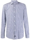 FAY STRIPED FITTED SHIRT