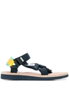 Suicoke Depa Cab Technical Sandals In Blue