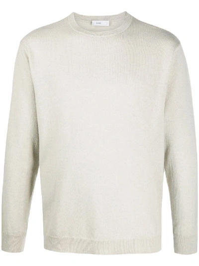 Closed Lightweight Jumper In Neutrals