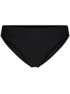 Heidi Klein Core Textured Bikini Bottoms In Black