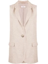 PESERICO SLEEVELESS LONGLINE BLAZER