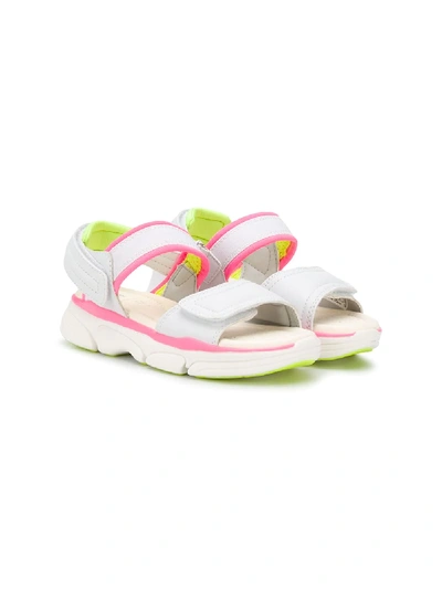 Geox Kids' Touch Strap Sandals In White