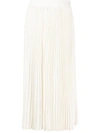 CO PLEATED MIDI SKIRT