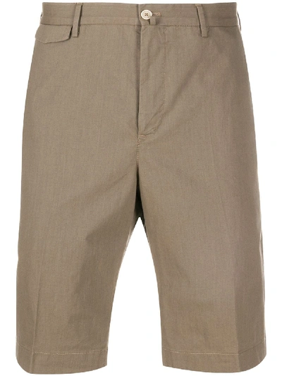 Pt01 Knee-length Shorts In Neutrals