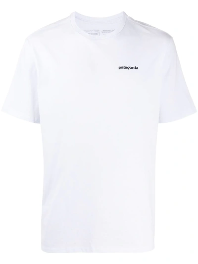 Patagonia P-6 Logo Responsibili-tee® T-shirt In White