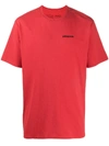 Patagonia P-6 Logo Responsibili-tee® T-shirt In Red