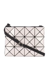 Bao Bao Issey Miyake Geometric Pattern Cross Body Bag In Beige