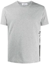 Stone Island T-shirt Mit Logo-print In Grey