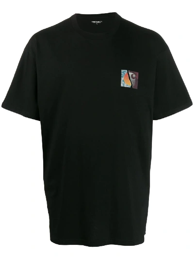 Carhartt Backpages Print T In Black