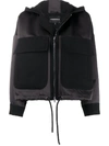 EMPORIO ARMANI CONTRAST PANEL JACKET