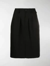 RANDOM IDENTITIES OFFICER CONTRAST PANEL SKIRT,15059630