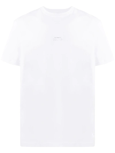 Stampd Logo Print T-shirt In White