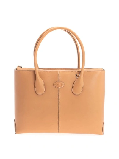 Tod's Women's Xbwdbaa0300su0c604 Beige Leather Handbag