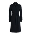 THEORY OAKLANE CREPE TRENCH COAT,15347844