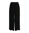 THEORY CREPE WIDE-LEG TROUSERS,15349428