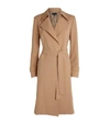 THEORY OAKLANE CREPE TRENCH COAT,15349594