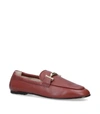 TOD'S TOD'S LEATHER LOAFERS,14855074