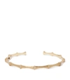 ANNOUSHKA YELLOW GOLD AND DIAMOND DREAM CATCHER BANGLE,14868704