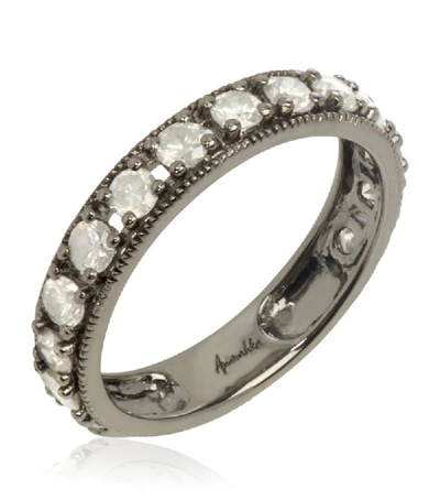 Annoushka White Gold Dusty Diamonds Eternity Ring Size K