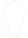 GIGI CLOZEAU 18KT ROSE GOLD SAUMON BEAD NECKLACE