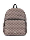 EMPORIO ARMANI ALL-OVER LOGO PRINT BACKPACK