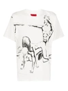 424 T-Shirt mit Comic-Print