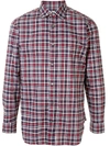 KENT & CURWEN CHECKERED LONG SLEEVE SHIRT