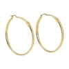 FENDI BAGUETTE LARGE EARRINGS,FENJ6662GOL