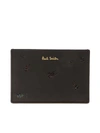 PAUL SMITH BEETLE CARD HOLDER IN BLACK