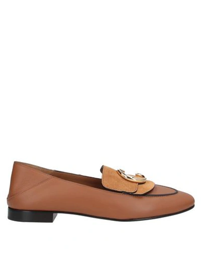 Chloé Loafers In Brown