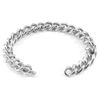 Anchor & Crew Crossjack Sail Silver Chain Bangle In Chain