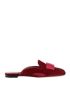 TABITHA SIMMONS TABITHA SIMMONS WOMAN MULES & CLOGS RED SIZE 8 TEXTILE FIBERS,11481294SU 5