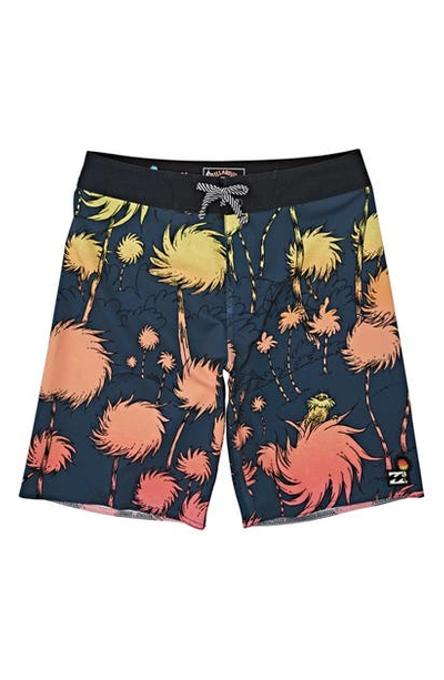 BILLABONG X DR. SEUSS THE LORAX SUNDAYS PRO BOARD SHORTS K1262BLP