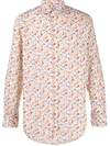 MASSIMO ALBA FLORAL SHIRT