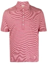 MASSIMO ALBA STRIPED POLO SHIRT