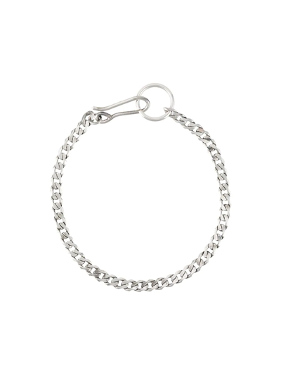 Emanuele Bicocchi Curb Chain Necklace In Silver