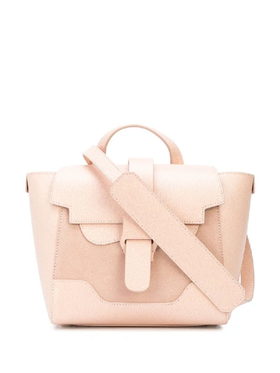 Senreve Mini Maestra Shoulder Bag In Pink