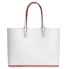 CHRISTIAN LOUBOUTIN CABATA LARGE WHITE TOTE BAG,CL16540B