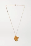 ALIGHIERI OLD TIMES' SAKE GOLD-PLATED NECKLACE