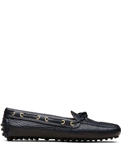Car Shoe Driving Loafers In Black